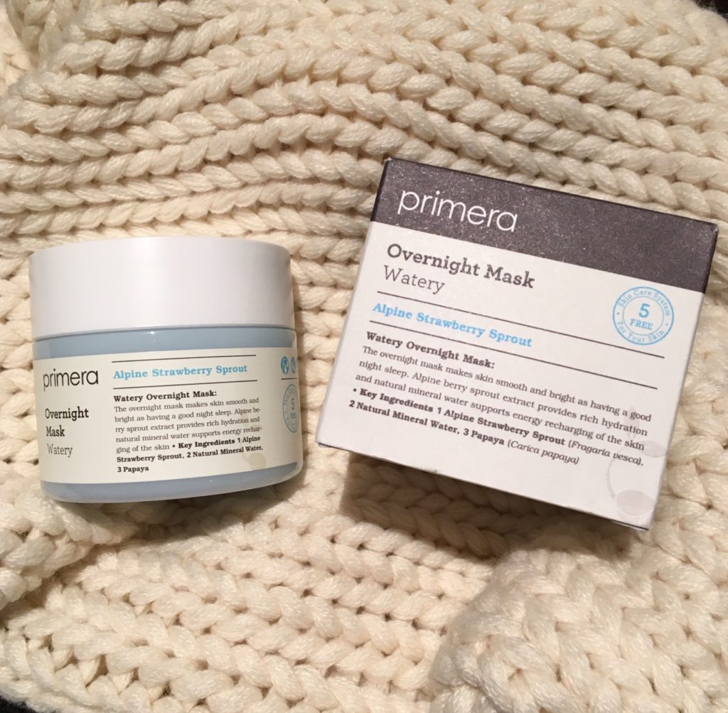 primera watery overnight mask