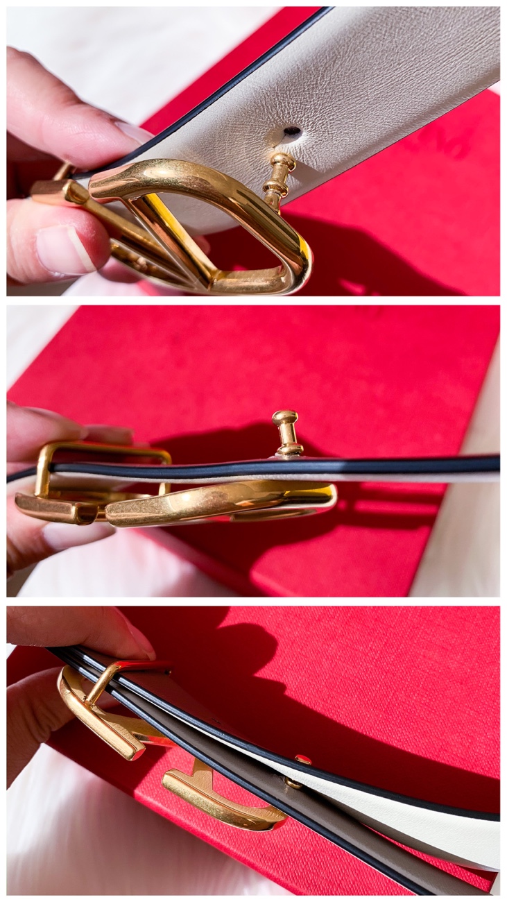 VALENTINO REVERSIBLE BELT REVIEW  Sizing, How to reverse it & Wear and  tear 