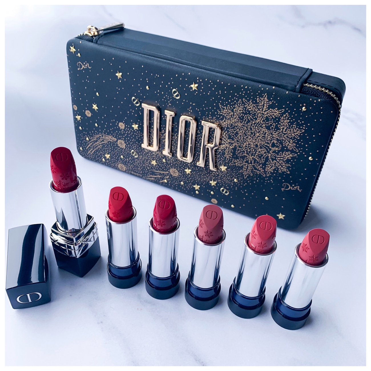 dior holiday lipstick set
