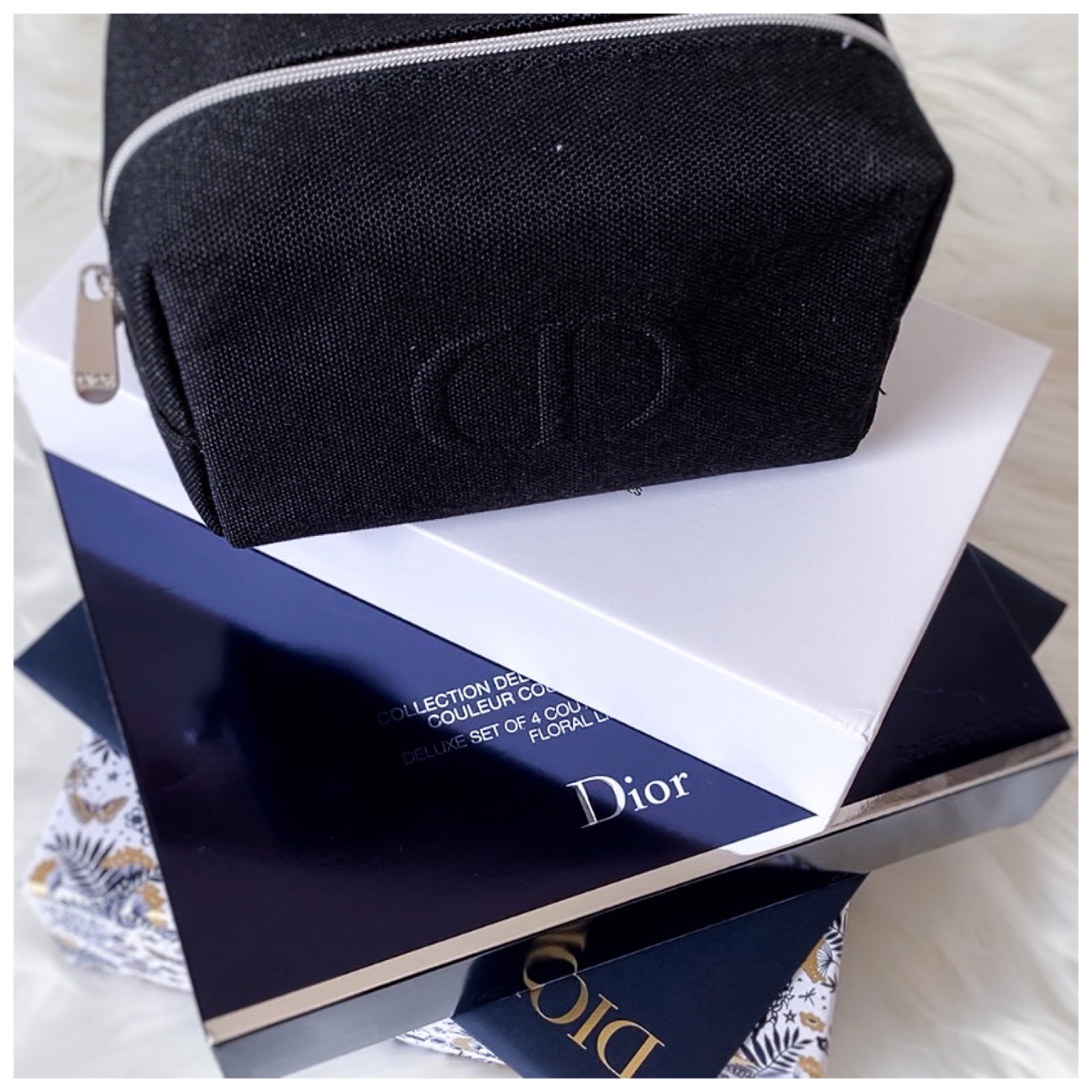 LUXURY SHOPPING IN NZ  UNBOXING Lady Dior Pouch in Cannage
