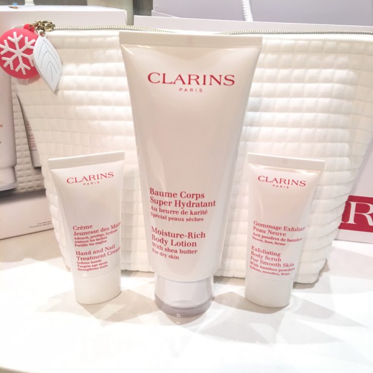 Clarins Christmas Gift packs Bellyrubz Beauty