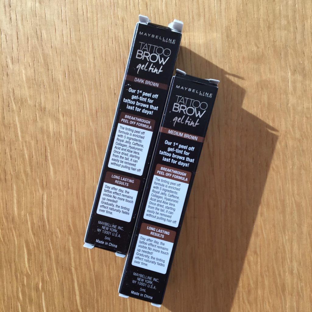 Maybelline Tattoo Brow Gel Tint - Bellyrubz Beauty