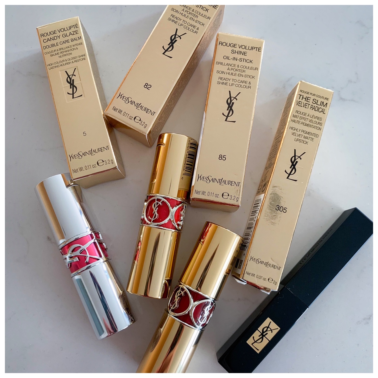 YSL Beauty Rouge Volupté Candy Glaze Lip Gloss Stick Review